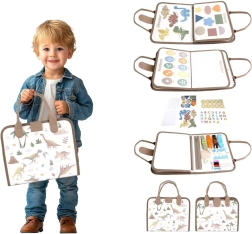 2kids toys сензорна busy книга динозаври