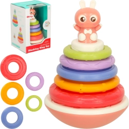 Люлееща играчка Bibi-Inn за сензорно развитие розова