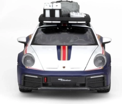 Метален модел на кола 1:24 Porsche 911 Dakar Roughroads син