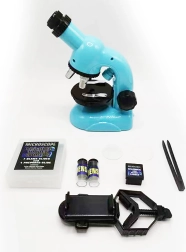 Микроскоп за начинаещи 21 см с увеличение до 1200×