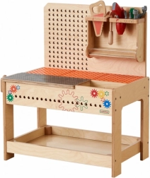 Wooden Montessori STEM Workbench with Tools Masterkidz