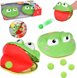 Спортен комплект - игра за умения Катапулт Жаба с 4 топчета