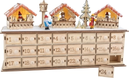 Small foot wooden advent calendar Christmas markets