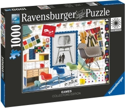Пъзел Ravensburger Eames Design класически столове 1000 части