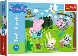 Пъзел Trefl Peppa Pig Горска експедиция 30 части