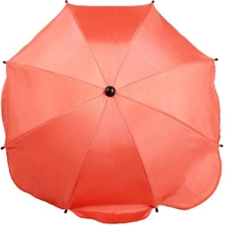 Stroller umbrella orange with flexible joint