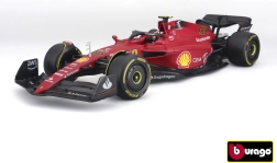 Bburago 1:18 Ferrari F1-75 Scuderia F1 с пилот Карлос Сайнц