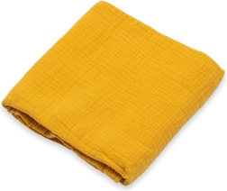 Муселинова одеялце New Baby горчично