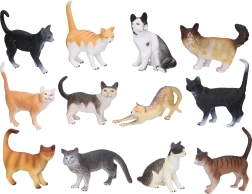 Животинска фигурка Котка 12 см