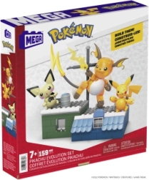 Mega Construx Pokémon Пикачу еволюционен комплект
