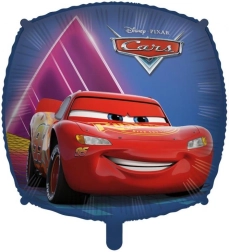 Foil Balloon Square Cars Disney 46 cm