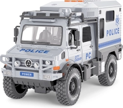 Полицейски брониран автомобил със светлинни и звукови ефекти 24 см