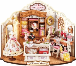 Rolife DIY миниатюрен дом Elsa’s Tailoring – шивашко ателие 3D дървен конструктор