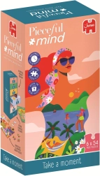 Jumbo puzzle Pieceful Mind: take a moment 6×54 pieces