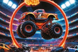 Пъзел Monster Truck – 60 части