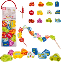 Classic World нанизващи мъниста – транспорт, 13 бр.