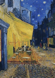 Puzzle Art Collection – café terrace at night 1000 pieces