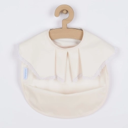 Луксозен миещ се лигавник за момичета New Baby 34 × 25 см
