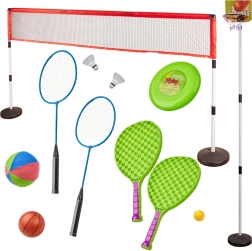 Sports Set 5-in-1 badminton basketball volleyball tennis frisbee