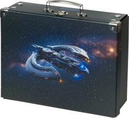 Baagl сгъваем ученически куфарче Космически кораб