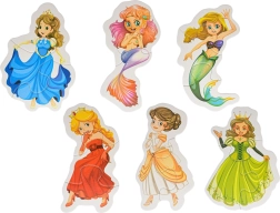 Princesses Kids Puzzle 6-in-1