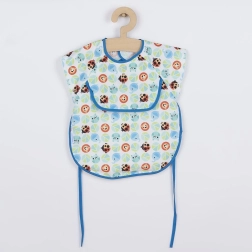 Детски лигавник–престилка New Baby 42 × 35 cm син