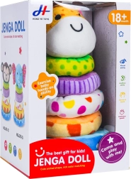 Мека сгъваема пирамида за най-малките – жираф