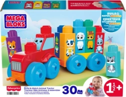 Mega Bloks трактор с животни