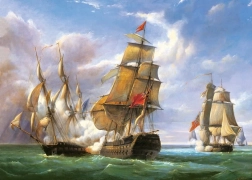 Пъзел 3000 части – морска битка