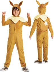 Children's Pokémon Eevee kigurumi costume – Size 126–136 cm