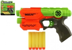 Пистолет за пяна с куршуми за деца