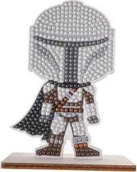 Diamond painting crystal art buddies star wars: the mandalorian – standalone decorative figure