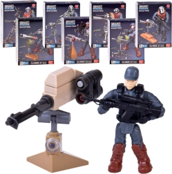 Конструктор полицай SWAT – подвижна фигурка войник за сглобяване