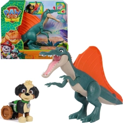 Psi Patrol Rise & Roll Dino Set със спинозавър и Рекс