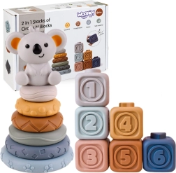 Woopie Baby мека сензорна играчка 3 в 1 с коала