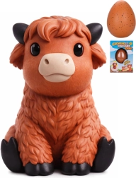 Growing Egg with Scottish Highland Cattle - 1 piece