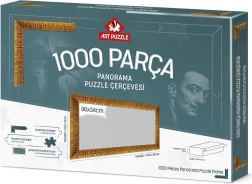 Рамка за пъзел 96x34 см златна