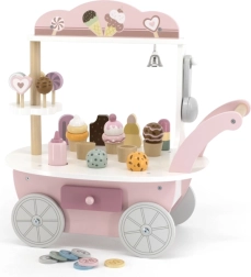 Дървена подвижна будка 3в1 сладкарница и сладоледена POLARB от VIGA