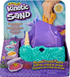 Kinetic Sand Mermaid – Sparkly Set with Crystal Box, 480 g