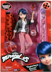 Кукла Miraculous Маринет със супергеройски костюм Калинката