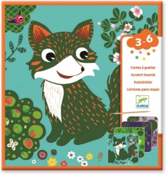 Скреч рисунки Горски приятели DJECO