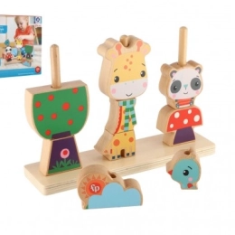 Дървена сглобяема играчка Fisher-Price за деца