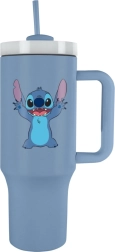 Lilo & Stitch Blue Travel Mug with Straw 1200 ml
