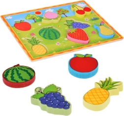 Wooden Fruit Puzzle