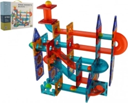 Магнитна строителна игра Писта за топчета