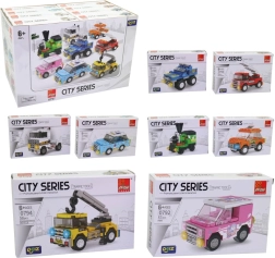 Sports car with freewheeling wheels - 1 piece
