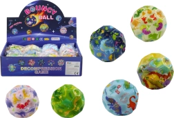 Светещо топче с издатини динозаври 7 см