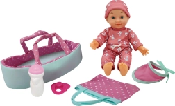 Меко бебе с преносима чанта 30 см