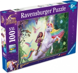 Пъзел XXL 100 части – UNICORN ACADEMY (Академия на еднорозите) от Ravensburger