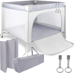 Пътен детски кошар Zoni сив